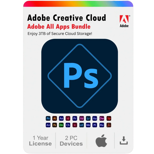 Adobe Photoshop Express 2025 1-Year Subscription for Mac (2 Devices)